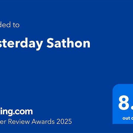 Yesterday Sathon Bangkok Eksteriør billede